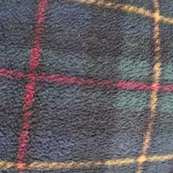 Vintage Ralph Lauren VEST HOODED CLASSIC Tartn Green Plaid  UNISEX  Size Small P - Picture 10 of 11